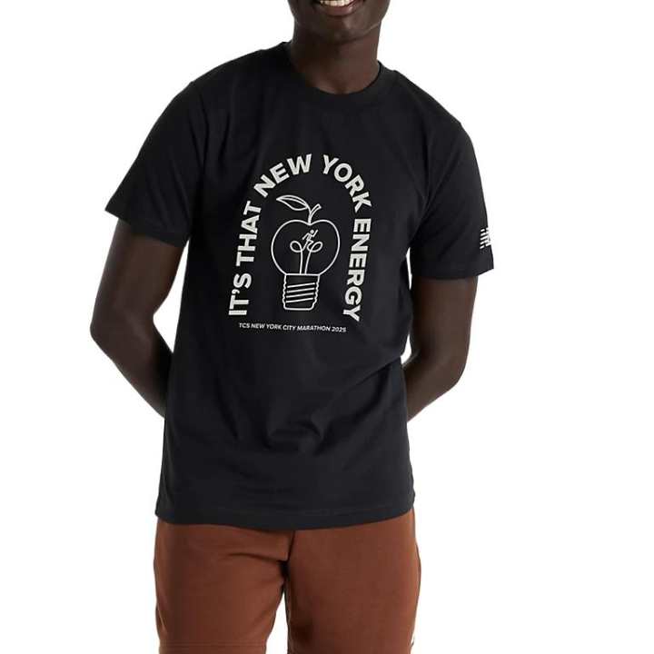 New Balance New Balance NYC MarathonTraining T Shirt Men's Black