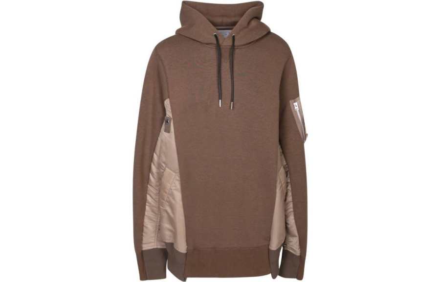Sacai Sweatshirts Men's Umber