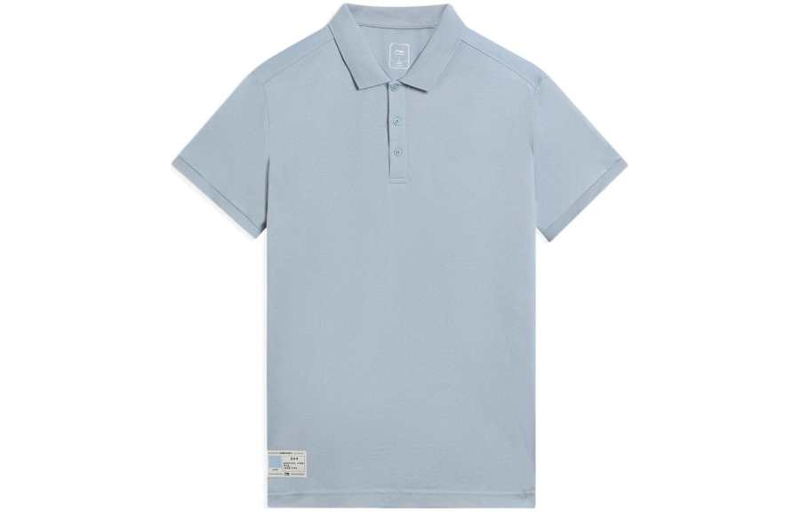 Li-Ning Li Ning Sports Life Collection Polo Shirt Men's Mist Blue