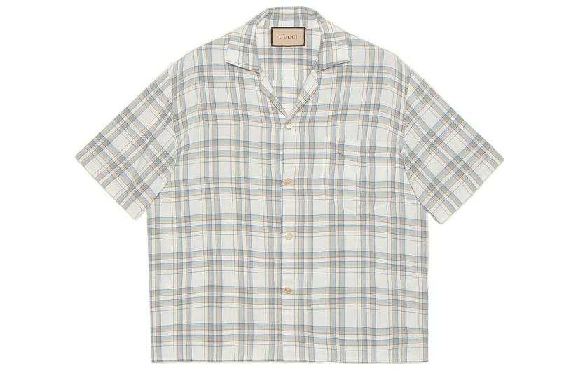 GUCCI Kariertes Bowling-Shirt