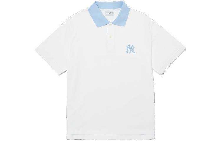 MLB MLB Basic Logo, Los Angeles Dodgers Polo Shirt Men's White