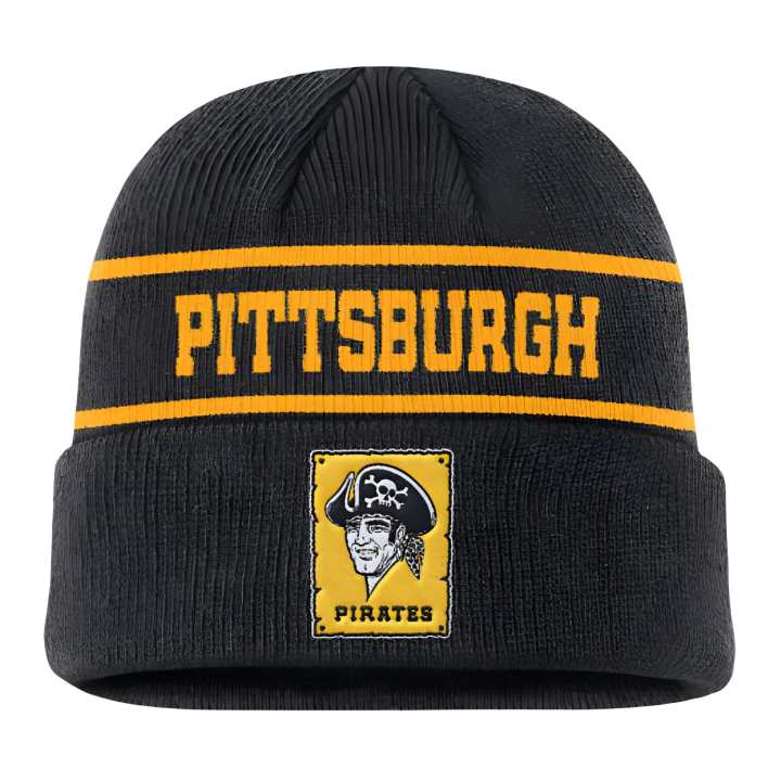 Nike Nike Pittsburgh Pirates Rewind Terra Men's Nike Mlb Cuffed Beanie