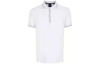 ARMANI EXCHANGE 【Best of: PromotionsPrevious SeasonReplicated_PM】logo-print cotton polo shirt