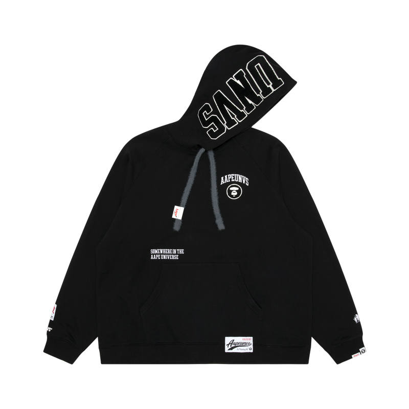 Aape Aape Logo-appliqué Jersey Hoodie