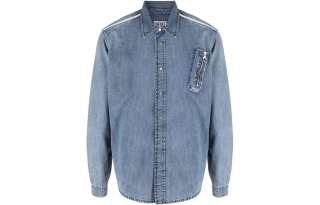 DIESEL SS22 Shirt Men's Light Blue