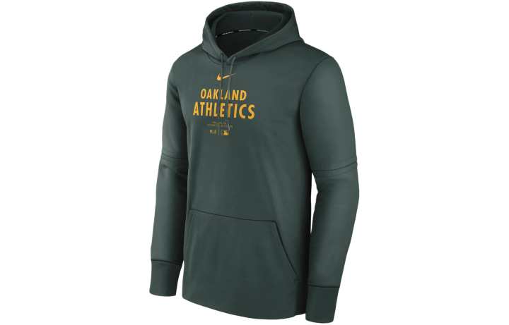 Nike Nike Oakland Athletics Authentic Collection Practice Sweatshirt Men's Hunter Green