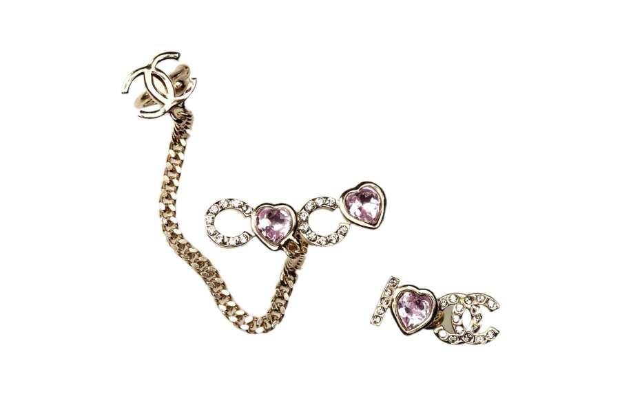 CHANEL CHANEL Stud Earrings Women's