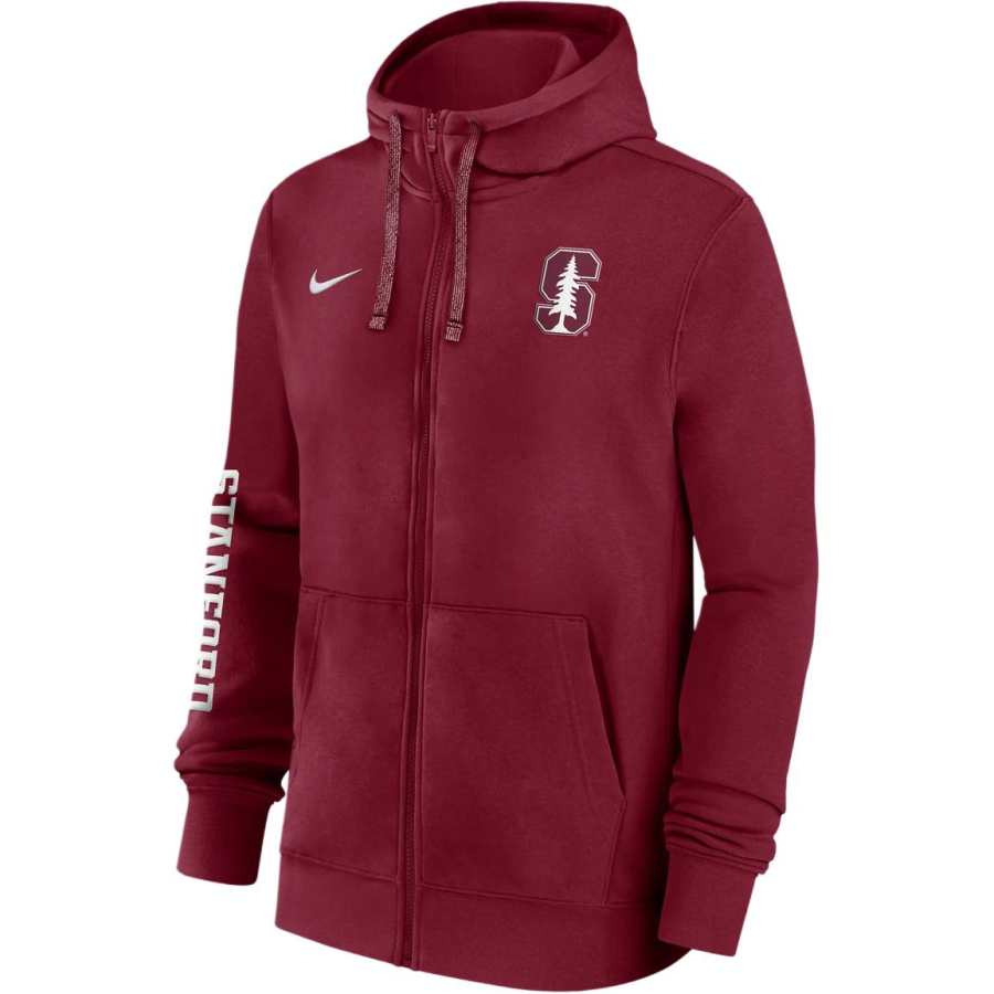 Nike Nike Stanford Cardinal Sideline Team Issue Men's Nike College Full Zip Hoodie