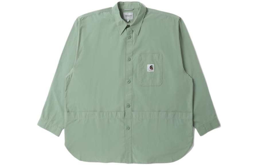 Carhartt WIP Logo patch Long sleeve Shirt