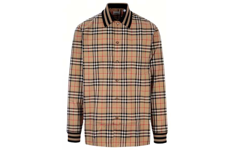 Burberry SS22 Vintage Check Cotton Poplin Shirt