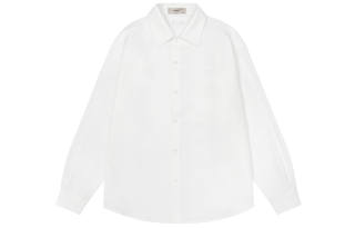 CHINISM Shirts Unisex Pointed Collar Moderate Shirt