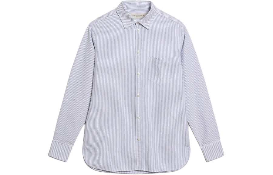 Golden Goose Deluxe Brand Striped Buttoned Shirt