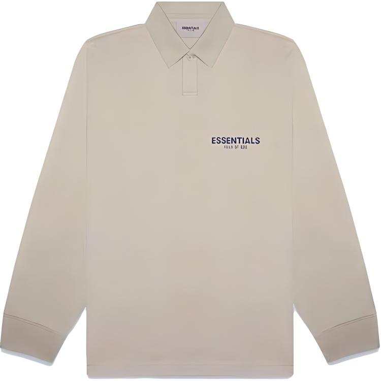 Fear Of God Essentials Long Sleeve Boxy Polo
