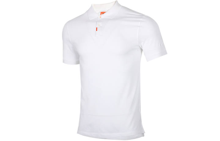 Nike Nike Men Slim Fit Lapel Short Sleeve Polo Shirt 'White'