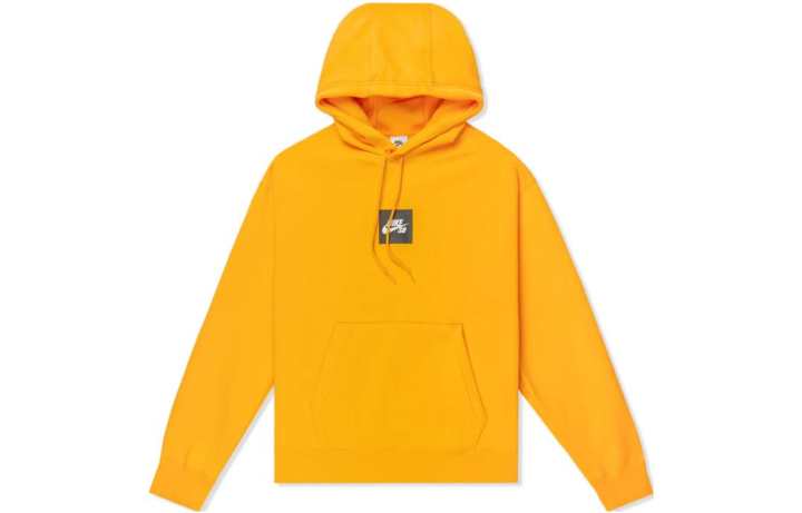 Nike Nike Sweatshirts Unisex Deep Yellow Hooded Moderate Regular