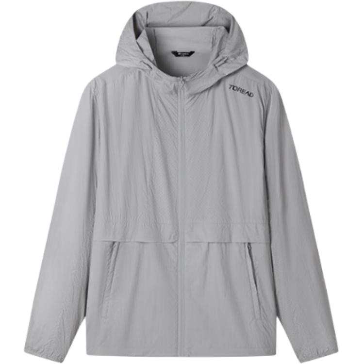 TOREAD City Outdoor Collection Breathable UV Protection Sun Protection Clothing Men's Bright Gray