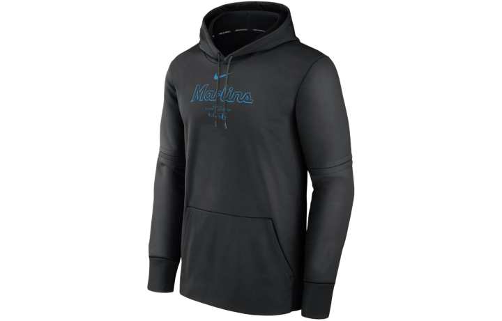 Nike Nike Miami Marlins Authentic Collection Practice Men's Nike Therma Mlb Pullover Hoodie