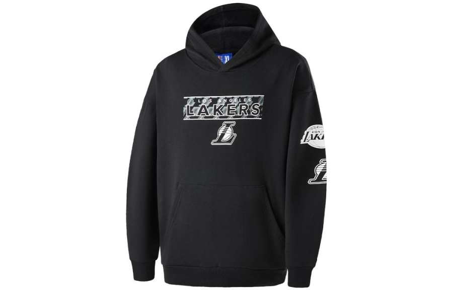 NBA Sweatshirts Men's Black Hooded Moderate Other