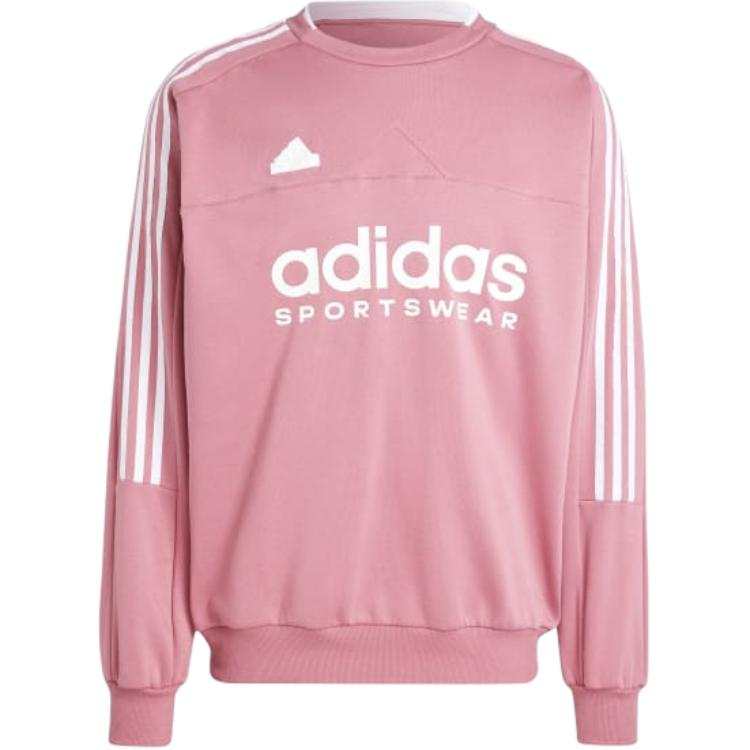 Adidas Adidas Sweatshirts Men's Pink Crew Neck Moderate Regular