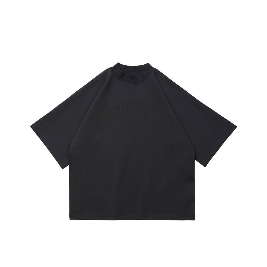 XVESSEL T Shirts Unisex Black Crew Neck Moderate