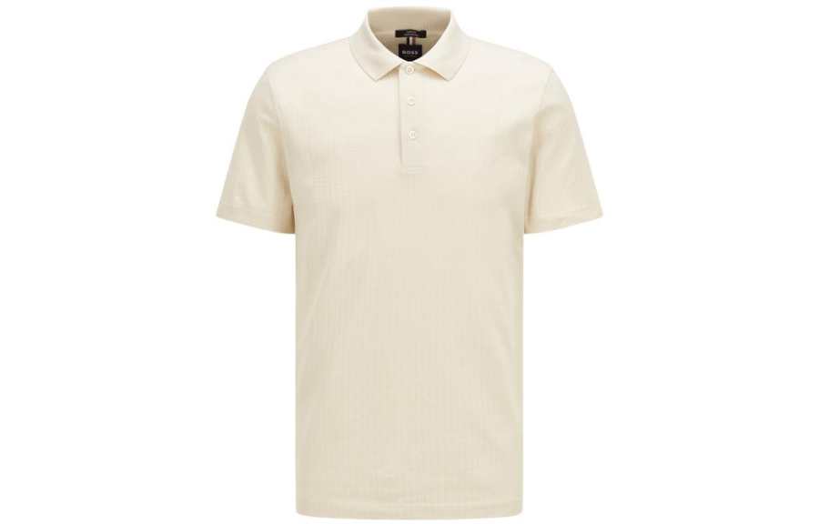 HUGO BOSS SS22 Polo Shirt Men's Beige