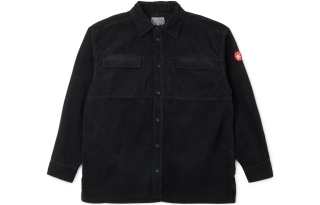 Cav Empt Shirts Men's Black Pointed Collar Moderate Other