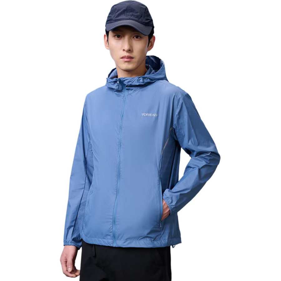 TOREAD City Outdoor Collection Breathable And Quick Dry UV Protection Sun Protection Clothing Men's Denim Blue