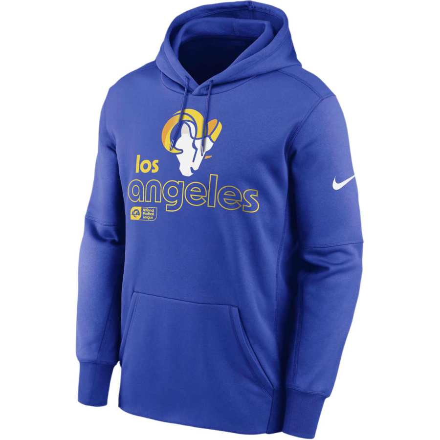 Nike Nike Los Angeles Rams Men’s Nike Therma Nfl Pullover Hoodie