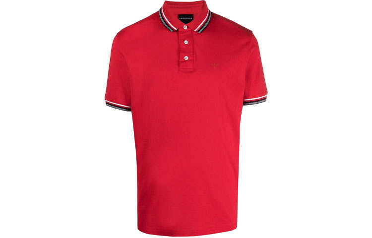 EMPORIO ARMANI Polo Shirt Men's Red