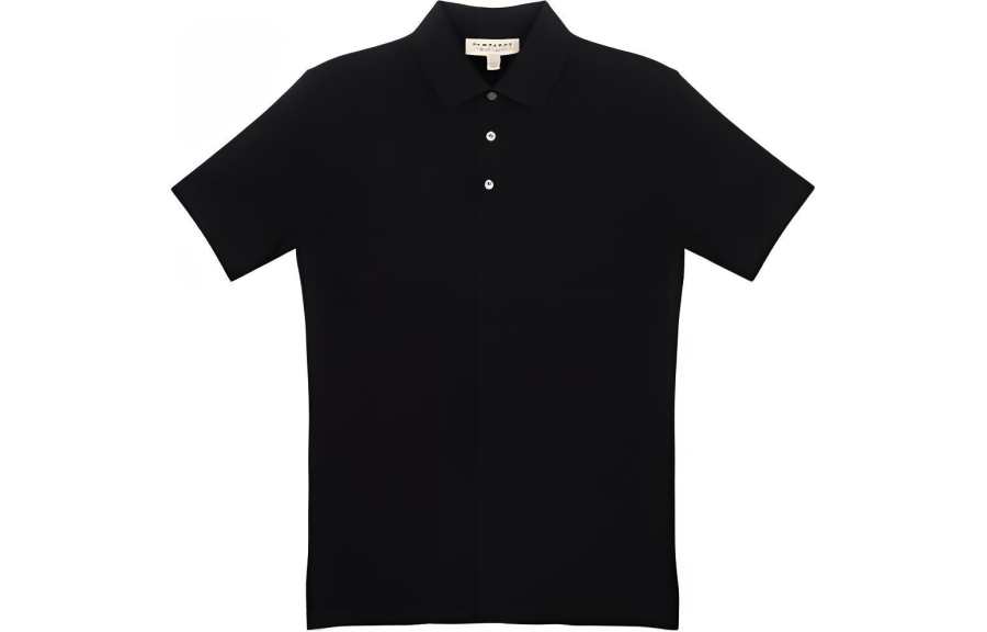Burberry SS22 Polo Shirt Men's Black