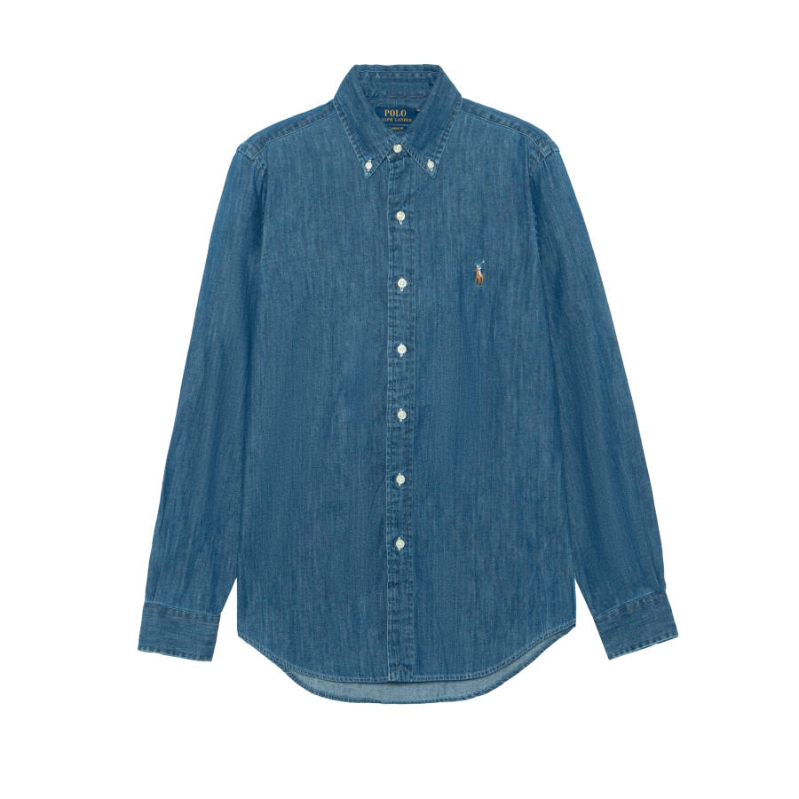 Polo Ralph Lauren FW21 Shirt Classic Version Men's Blue
