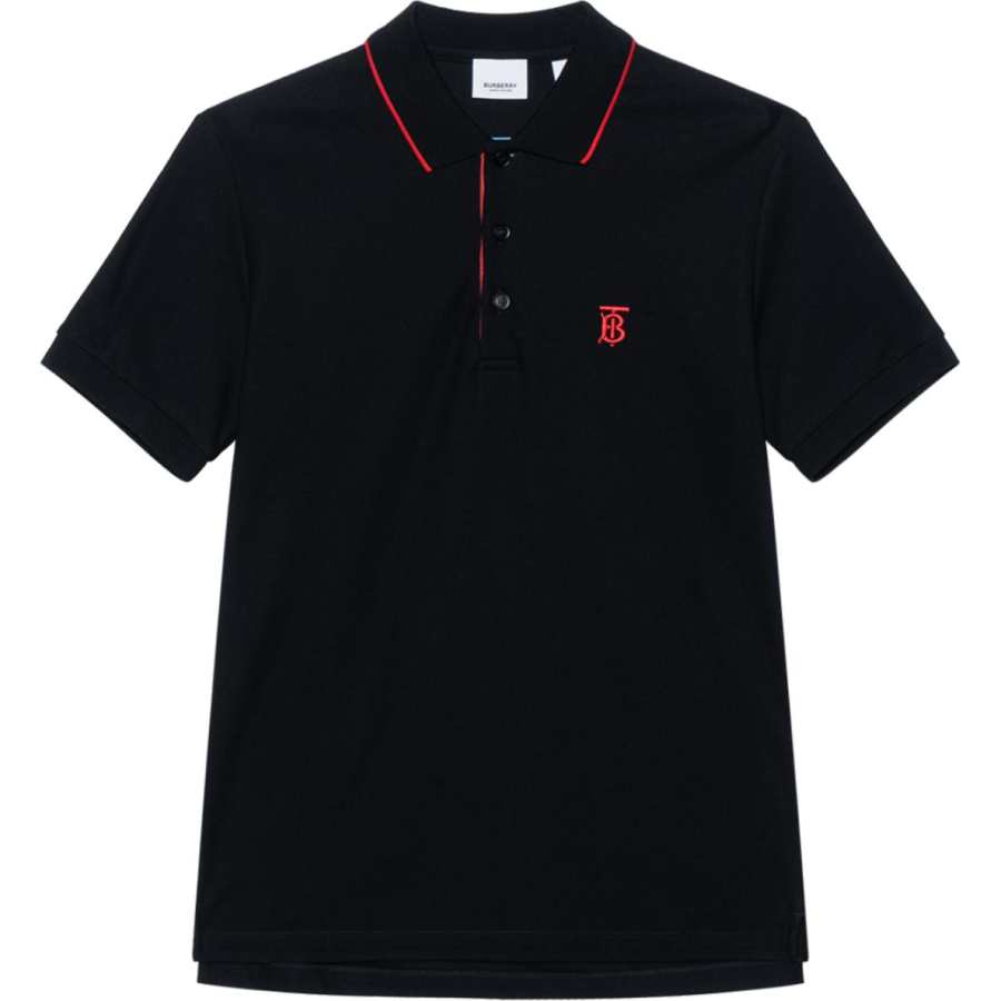 Burberry Polo Shirt Men's Black