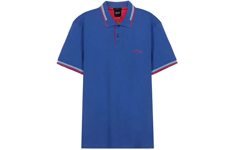HUGO BOSS SS21 Polo Shirt Men's Royal Blue