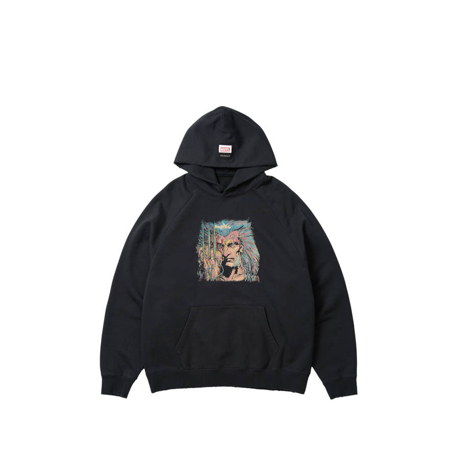 XVESSEL Sweatshirts Unisex Black Hooded Moderate Regular