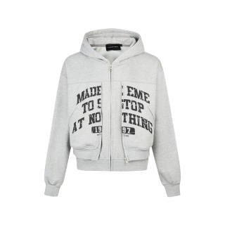 MADE EXTREME Sweatshirts Unisex Hooded Moderate Cardigan