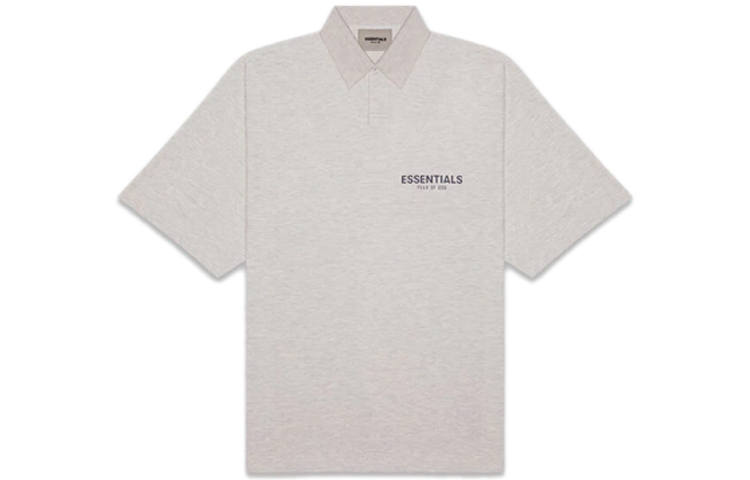 Fear Of God Essentials FW20 Polo Shirt Unisex Dark Oat