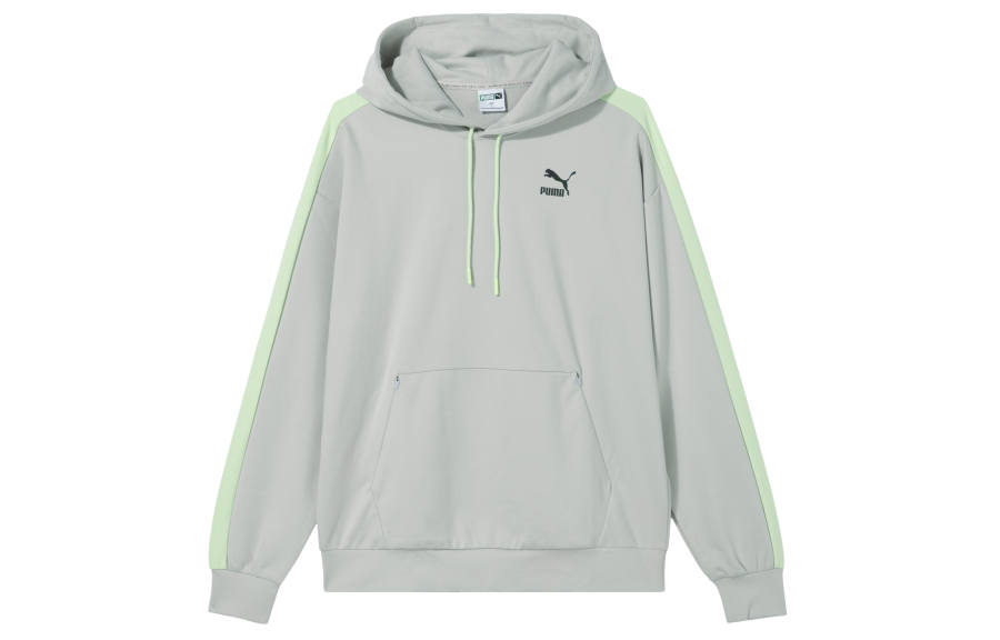 PUMA Sweatshirts Unisex Gray Hooded Moderate Other