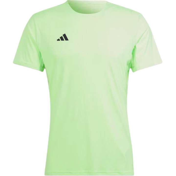 Adidas Adidas Essential T Shirts Men's Green Crew Neck Moderate Straight Fit