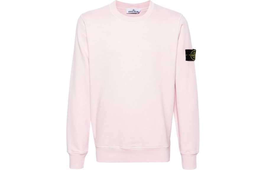 Stone Island Logo Patch Crewneck Sweatshirt