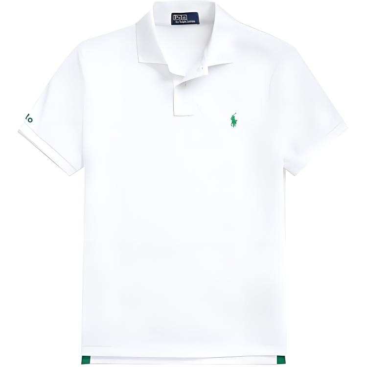 Polo Ralph Lauren SS20 Polo Shirt Custom Slim Fit Men's White