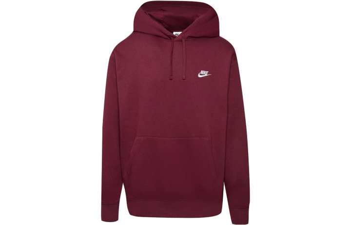 Nike Nike Sweatshirts Men's Dark Red Hooded Moderate Regular