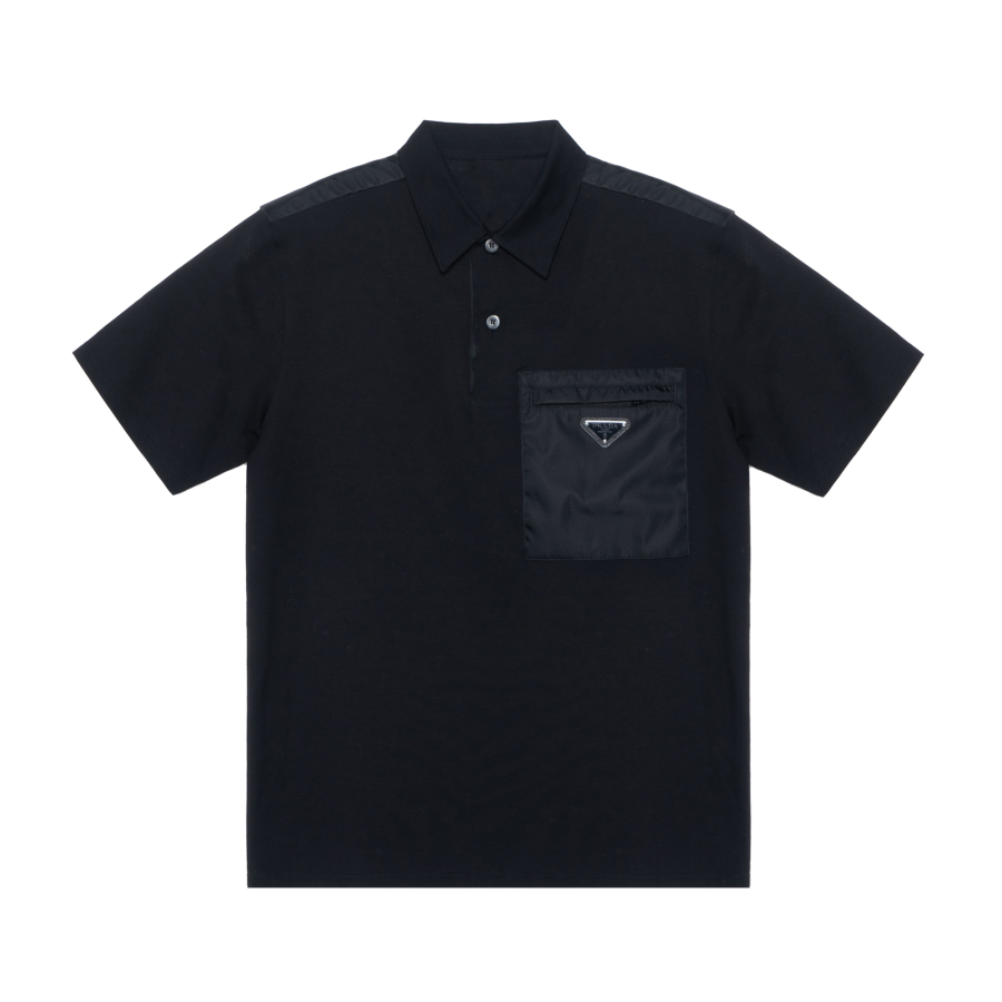 PRADA PRADA SS21 Polo Shirt Men's Black