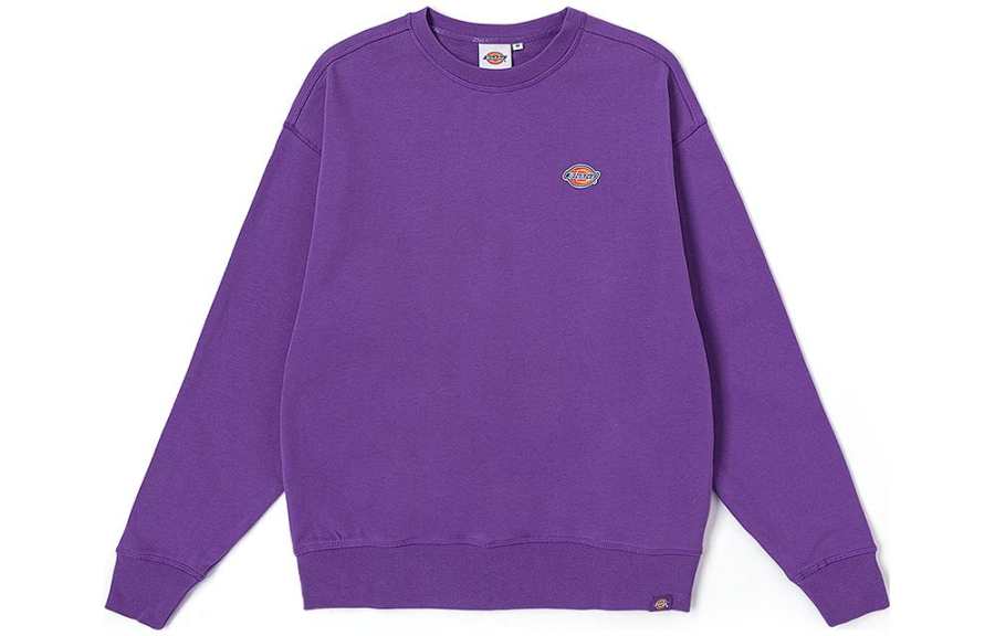 Dickies Sweatshirts Unisex Midnight Purple Crew Neck Moderate Regular