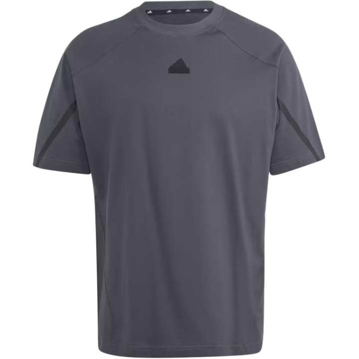 Adidas Adidas DESIGNED 4 T Shirts Men's Gray Crew Neck Moderate