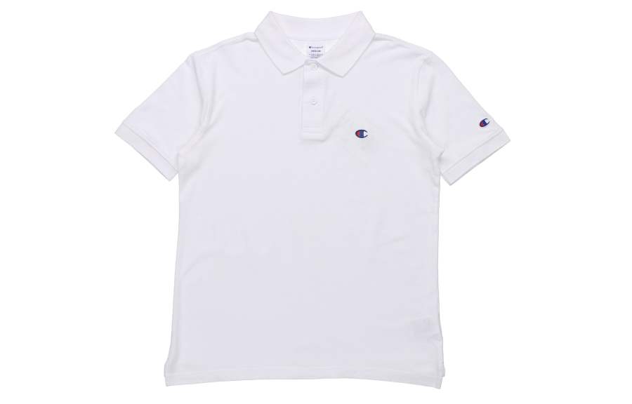 Champion Polo Shirt Japan Version Unisex White
