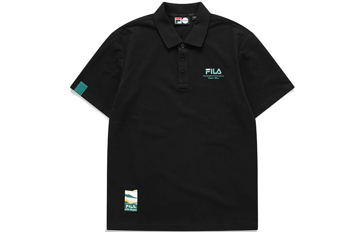 FILA FUSION Lifestyle Polo Shirt Men's Black