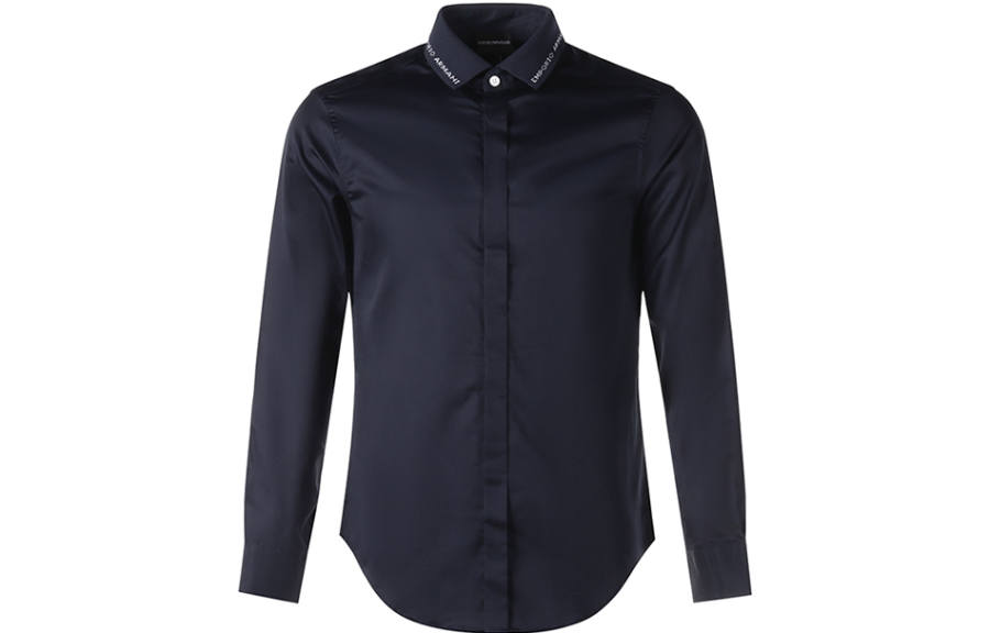 EMPORIO ARMANI Shirt Men's Dark Blue