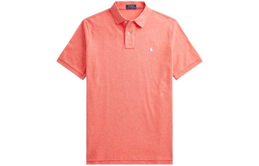 Polo Ralph Lauren SS22 Polo Shirt Custom Slim Fit Men's Red