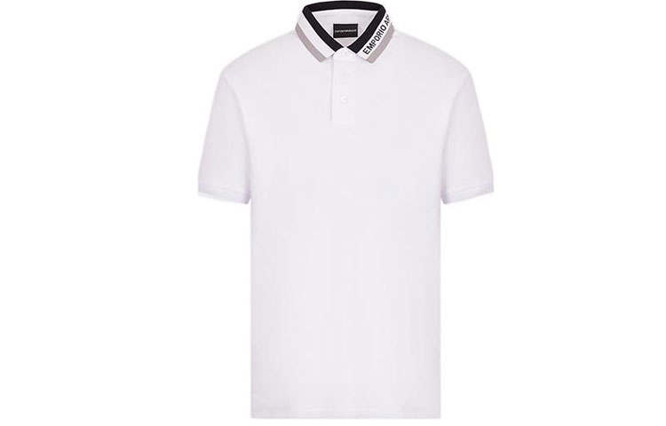 EMPORIO ARMANI SS22 Polo Shirt Men's White