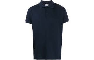 SAINT LAURENT 【Replicated_PM】short-sleeve cotton polo shirt